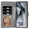 Samsung Galaxy A57 5G maciņš ar vāku - krāsaini ziedi