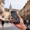 Magmat MagSafe vāciņš Google Pixel 10A tālrunim — daļēji caurspīdīgs