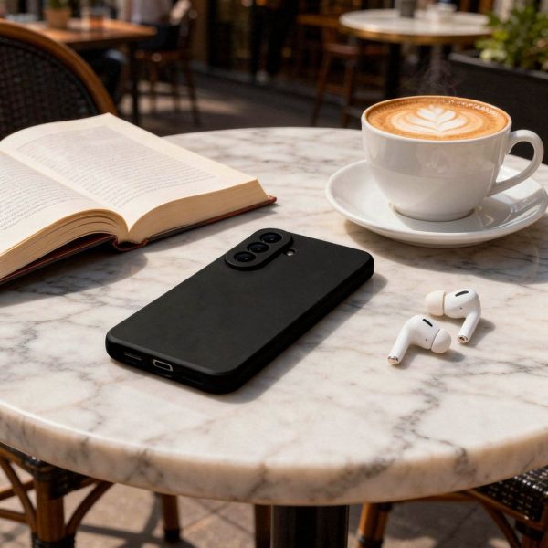 Samsung Galaxy A37 5G Icon maciņš - melns
