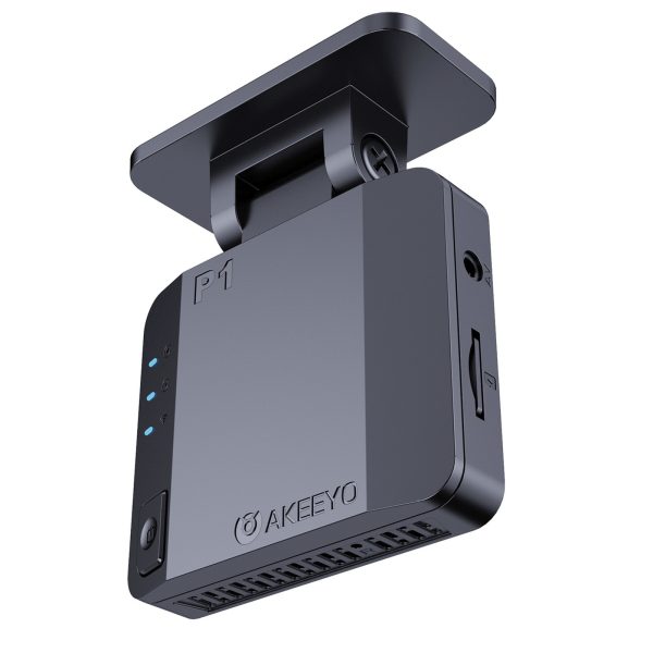 P1 FullHD 30 kadri/s automašīnas videoreģistrators - melns