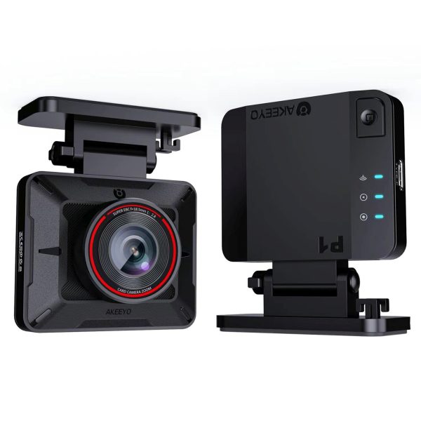 P1 FullHD 30 kadri/s automašīnas videoreģistrators - melns