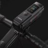 4K sporta kameras videoierakstītājs velosipēdam ar stūres statīvu 730Pro - melns
