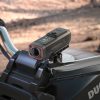 4K sporta kameras videoierakstītājs velosipēdam ar stūres statīvu 730Pro - melns