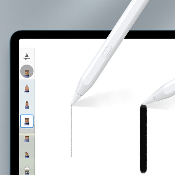 1034844-7-rysik-do-ipada-pencil-a12-bialy-metapen-hurtownia-dropshipping.jpg iPad Pencil A12 irbulis — balts