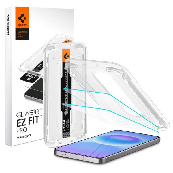 Rūdīts stikls Samsung Galaxy A57 5G Glas.tR EZ Fit Pro - 2 gab.