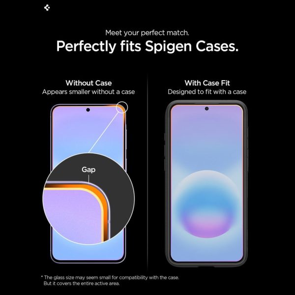Rūdīts stikls Samsung Galaxy A57 5G Glas.tR EZ Fit Pro - 2 gab.