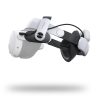 M3 Pro siksniņa Meta Quest 3 VR austiņām ar B2 akumulatoru - balta un melna