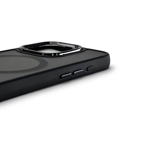 iPhone 16 Pro Max magnētiskās kolekcijas MagSafe vāciņš — melns