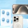 iPhone 16 Pro caurspīdīgs stūra maciņš MagSafe — caurspīdīgs