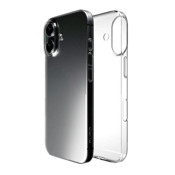 Silikona maciņš iPhone 16 Puro 03 Nude - caurspīdīgs