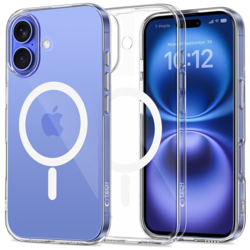 iPhone 16 FlexAir MagSafe vāciņš — caurspīdīgs