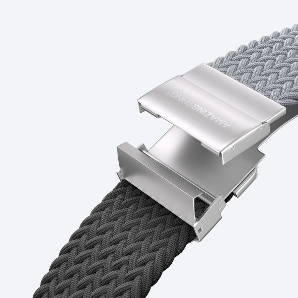 2 Apple Watch siksniņu komplekts (45/46/49 mm) - pelēki melns/pelēks