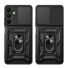 Samsung Galaxy A17 4G / 5G CamShield Pro maciņš-apvalks - melns