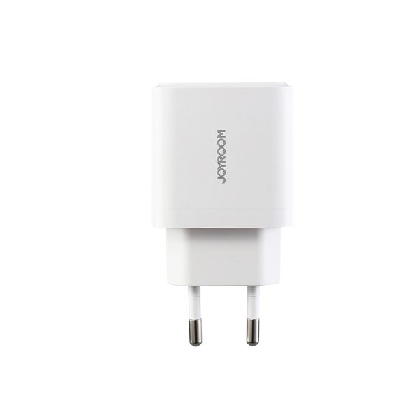 JR-TG6 GaN 30W USB-A USB-C USB-L sienas lādētājs - balts