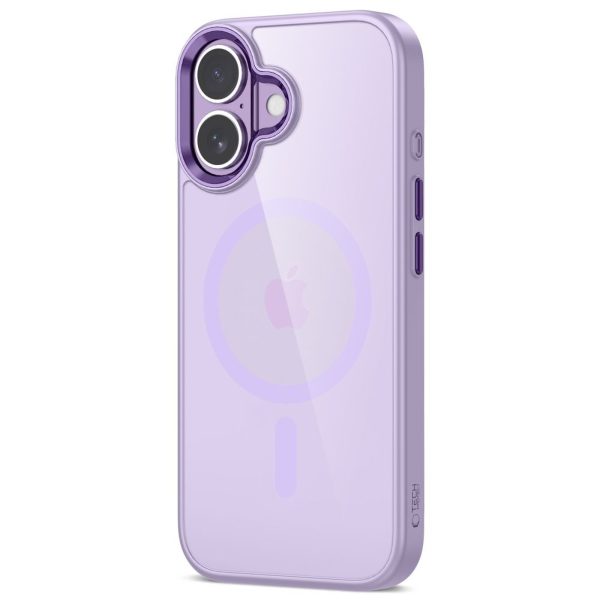 iPhone 17 MagMat MagSafe vāciņš — caurspīdīgs, violets