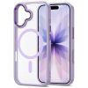 iPhone 17 MagMat MagSafe vāciņš — caurspīdīgs, violets