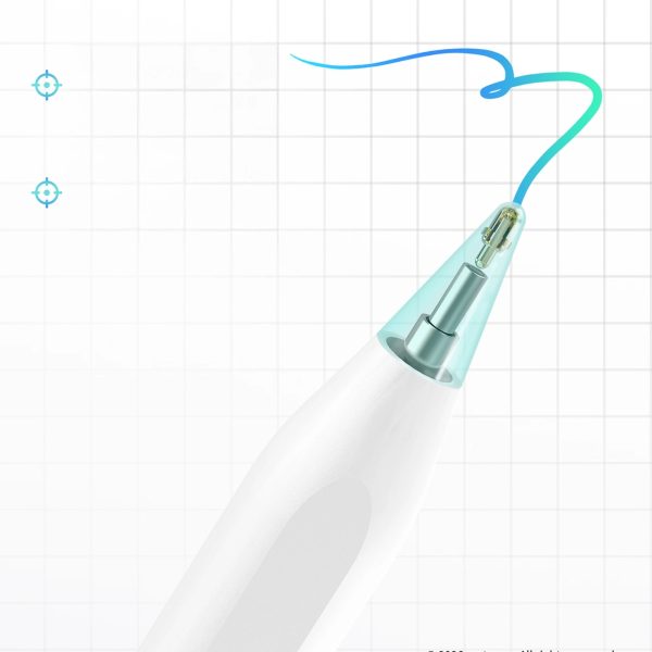 1034897-6-rysik-stylus-do-ipada-pencil-a8-bialy-hurtownia-dropshipping.jpg iPad Pencil A8 irbulis - balts