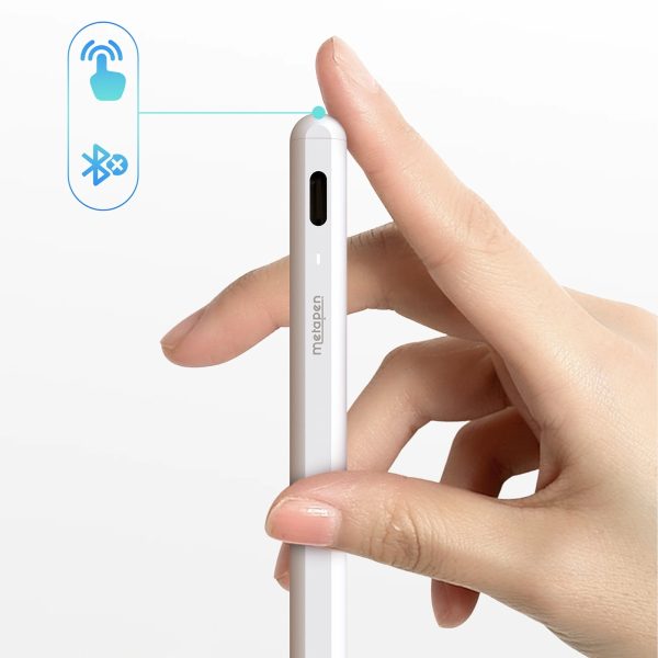 1034897-7-rysik-stylus-do-ipada-pencil-a8-bialy-hurtownia-dropshipping.jpg iPad Pencil A8 irbulis - balts