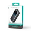 Powerbank 30000mAh USB-A USB-C ar displeju 65W - melns