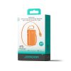 10000mAh Powerbank ar iebūvētu USB-C iPhone Lightning kabeli 35W - oranžs