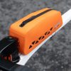Ūdensizturīga velosipēda rāmja soma 1L - oranža
