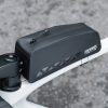 Ūdensizturīga velosipēda rāmja soma 1L - melna