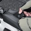 Ūdensizturīga velosipēda rāmja soma 1L - melna
