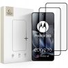 Rūdīts stikls Motorola Edge 70 5G Glass Fit+ melns - 2 gab.