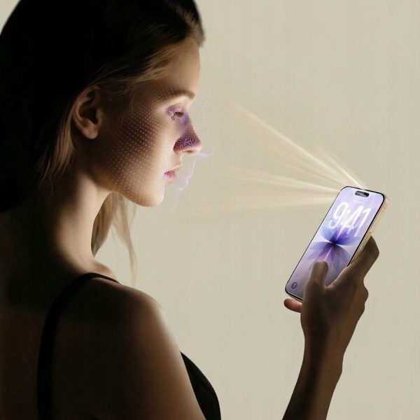 Rūdīts stikls Motorola Edge 70 5G Glass Fit+ melns - 2 gab.