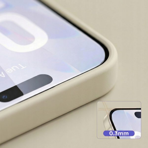 Rūdīts stikls Motorola Edge 70 5G Glass Fit+ melns - 2 gab.