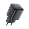 USB-C GaN PD 45W sienas lādētājs - melns