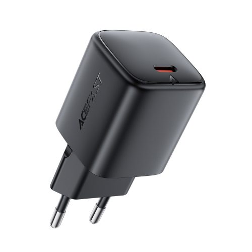 USB-C GaN PD 45W sienas lādētājs - melns
