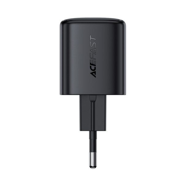 USB-C GaN PD 45W sienas lādētājs - melns