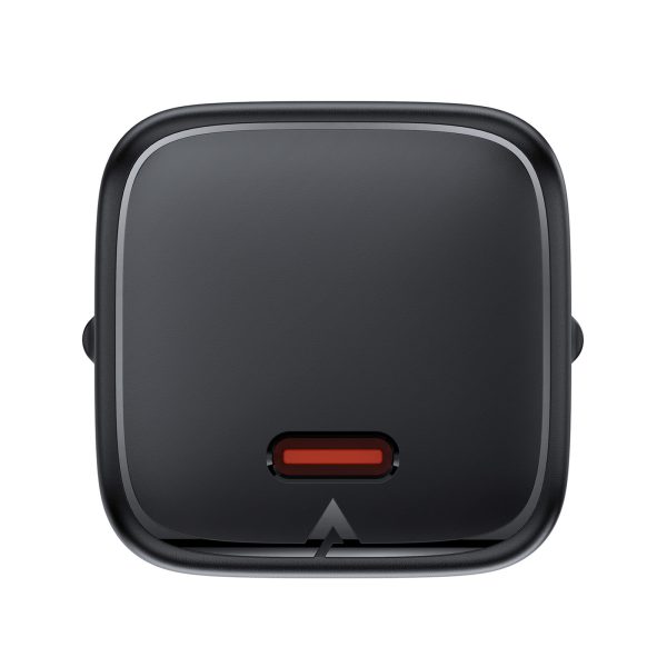 USB-C GaN PD 45W sienas lādētājs - melns
