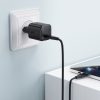 USB-C GaN PD 45W sienas lādētājs - melns