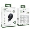 USB-C GaN PD 20W sienas lādētājs - melns