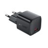 USB-C GaN PD 20W sienas lādētājs - melns