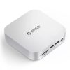 9-in-1 dokstacija USB-A USB-C RJ45 SD TF mini ligzda - sudrabs