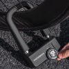 Velosipēda slēdzene ar NFC lasītāju un pretaizdzīšanas funkciju - melna
