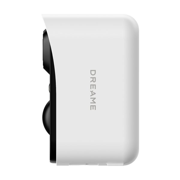 Āra drošības kamera ar saules paneli 2.5K 4MP WiFi 5200mAh - balta