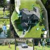 360° āra kamera ar saules paneli 4K 8MP 2.4GHz WiFi 13000mAh - balta