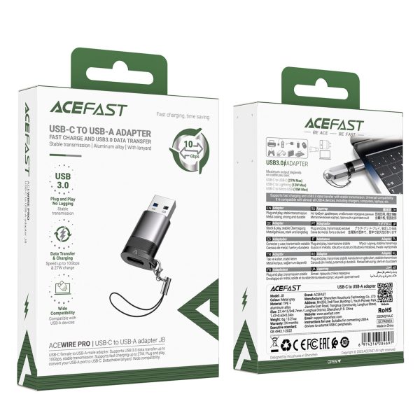 1035004-7-adapter-przejsciowka-usb-c-usb-a-szary-acefast-hurtownia-dropshipping.jpg USB-C - USB-A adapteris - pelēks