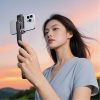 Pašbildes nūjas mini statīvs 360 grādu Bluetooth fotoattēliem - melns
