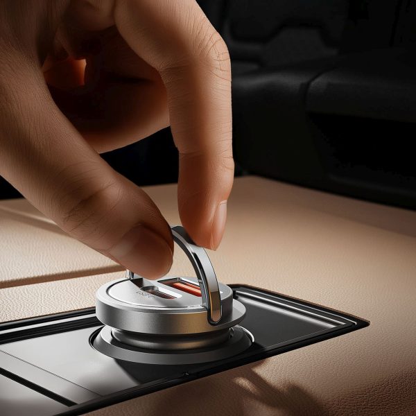 USB-A USB-C 45W automašīnas lādētājs - sudrabs
