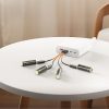 Uzlādējamas litija baterijas AA 1,5 V 2100mWh USB-C ar uzlādes kabeli - 2 gab.