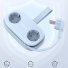 5-in-1 AC USB-A USB-C GaN 20W strāvas pagarinātājs - zils