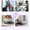 5-in-1 AC USB-A USB-C GaN 20W strāvas pagarinātājs - violets