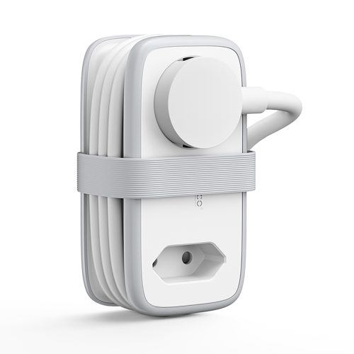 1035061-1-listwa-zasilajaca-5w1-ac-usb-a-usb-c-15-5w-orico-hurtownia-dropshipping.jpg 5-in-1 AC USB-A USB-C 15,5 W strāvas pagarinātājs - balts