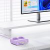 6-in-1 AC USB-A USB-C 25W strāvas pagarinātājs - violets