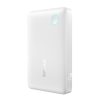 Powerbank 10000mAh 15W EnerFill FP11 ar USB-C kabeli 30cm - balts